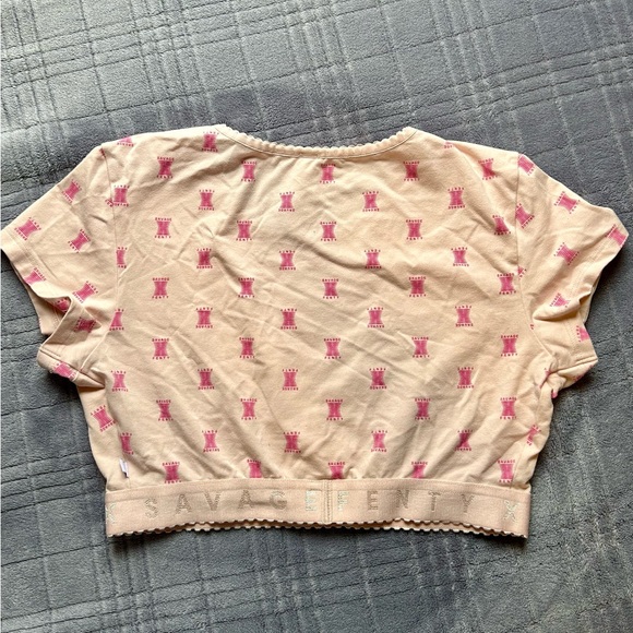 Women’s Savage x Fenty by Rihanna pajama top only - Picture 3 of 6